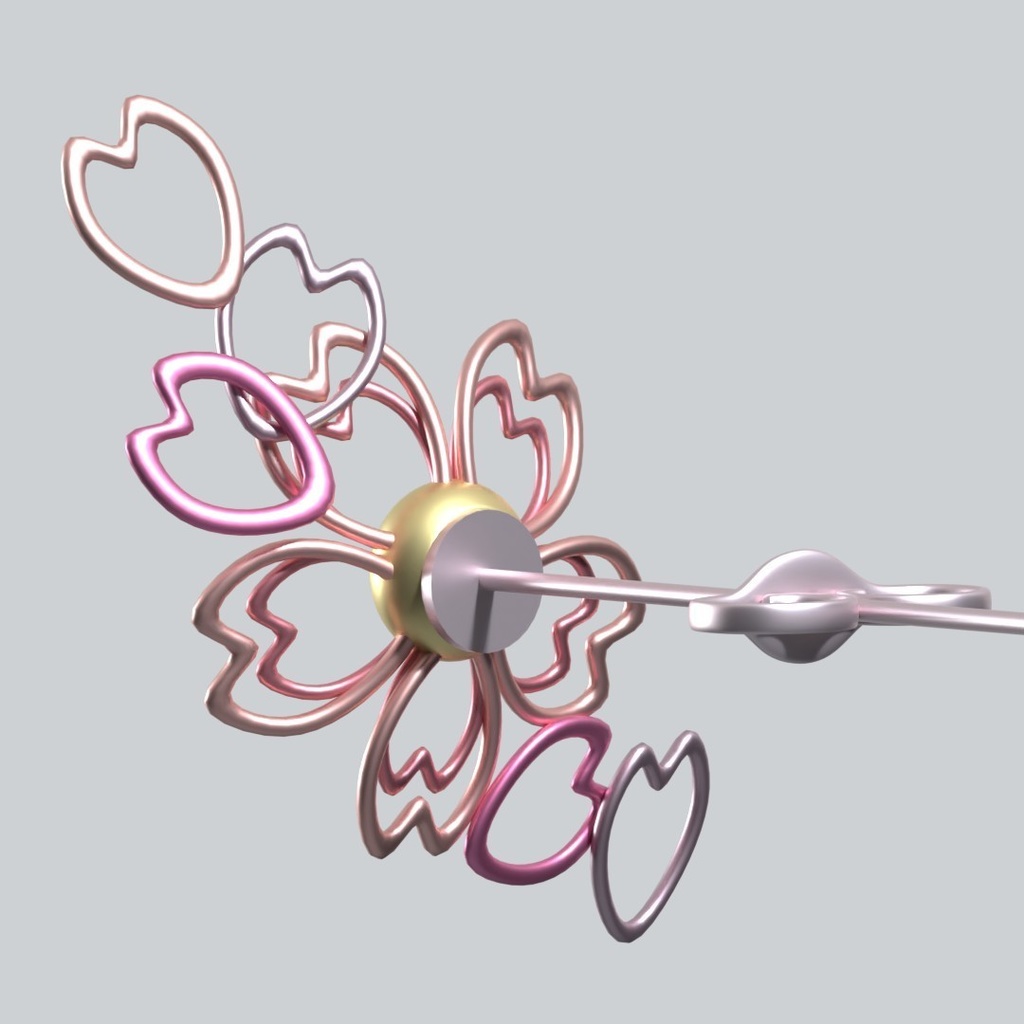 【3Dアバターアクセサリー】桜