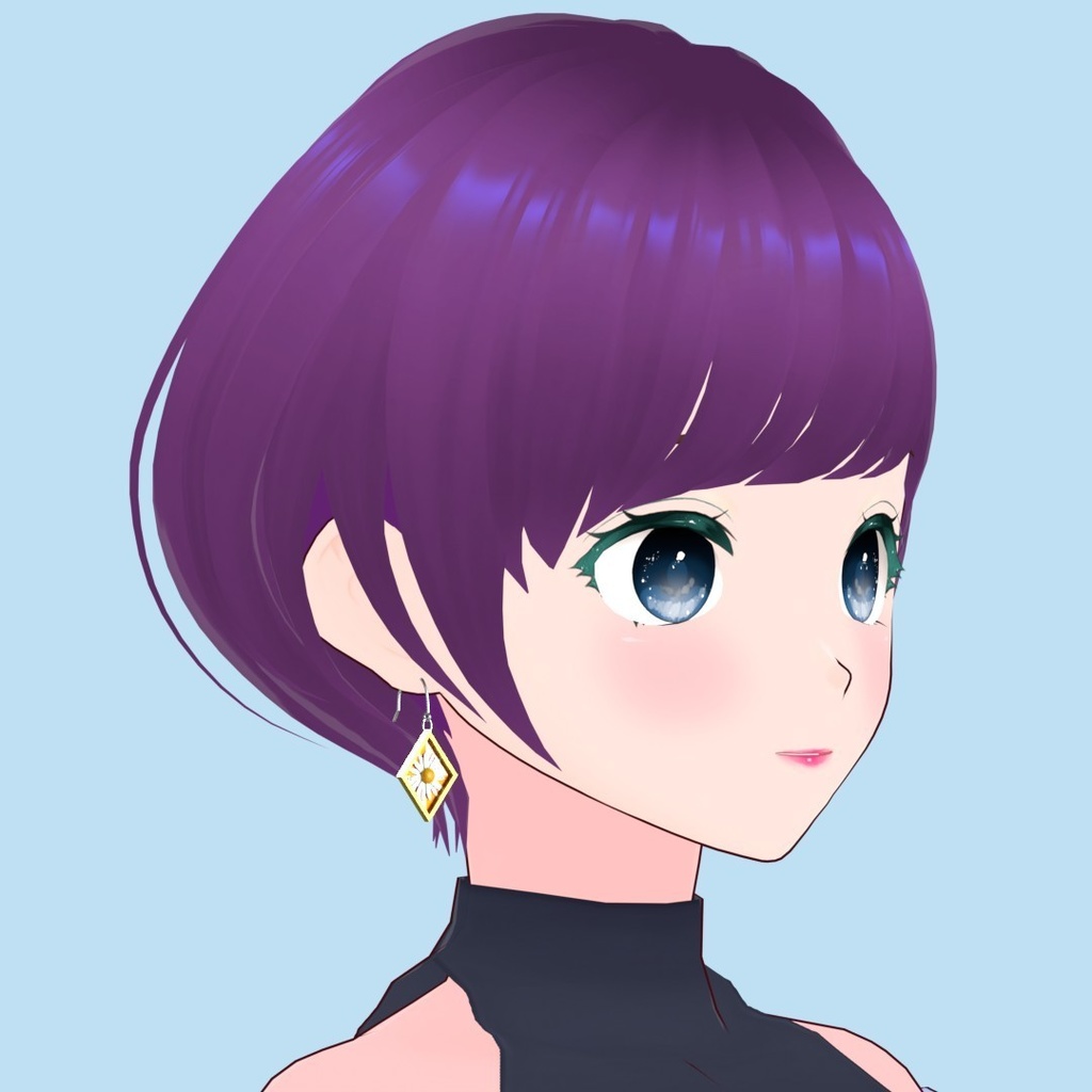 【3Dアバターアクセサリー】マーガレット