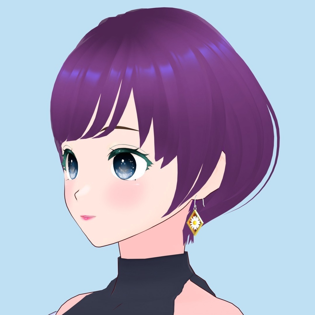 【3Dアバターアクセサリー】マーガレット