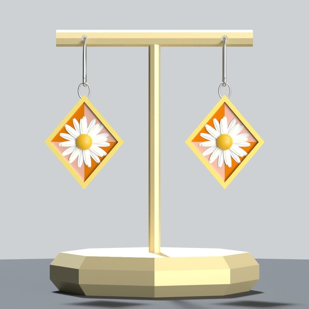 【3Dアバターアクセサリー】マーガレット