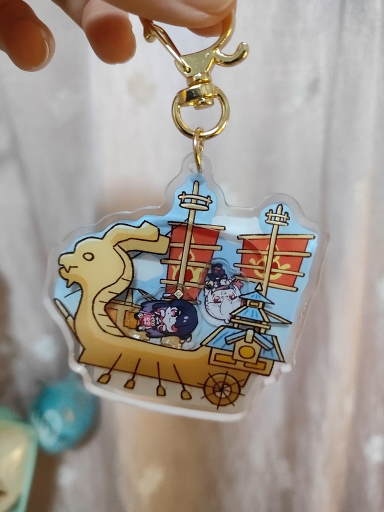 南十字シャカシャカキーホルダー