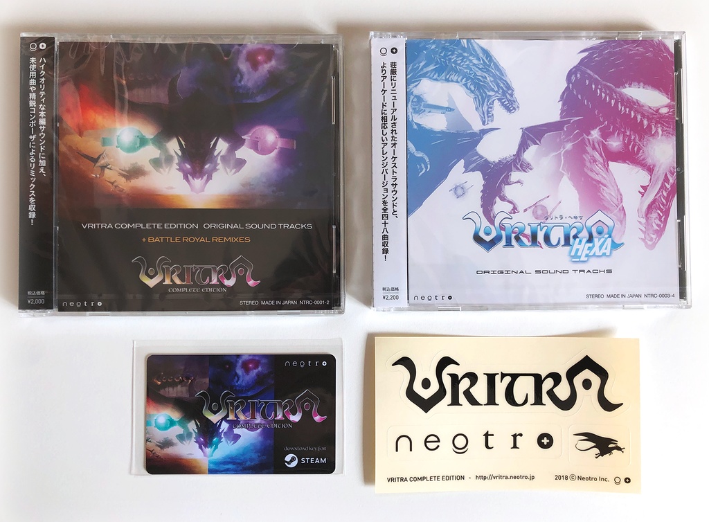 【¥800 OFF!】VRITRA HEXA & CE DLCフルセット(ステッカー付)