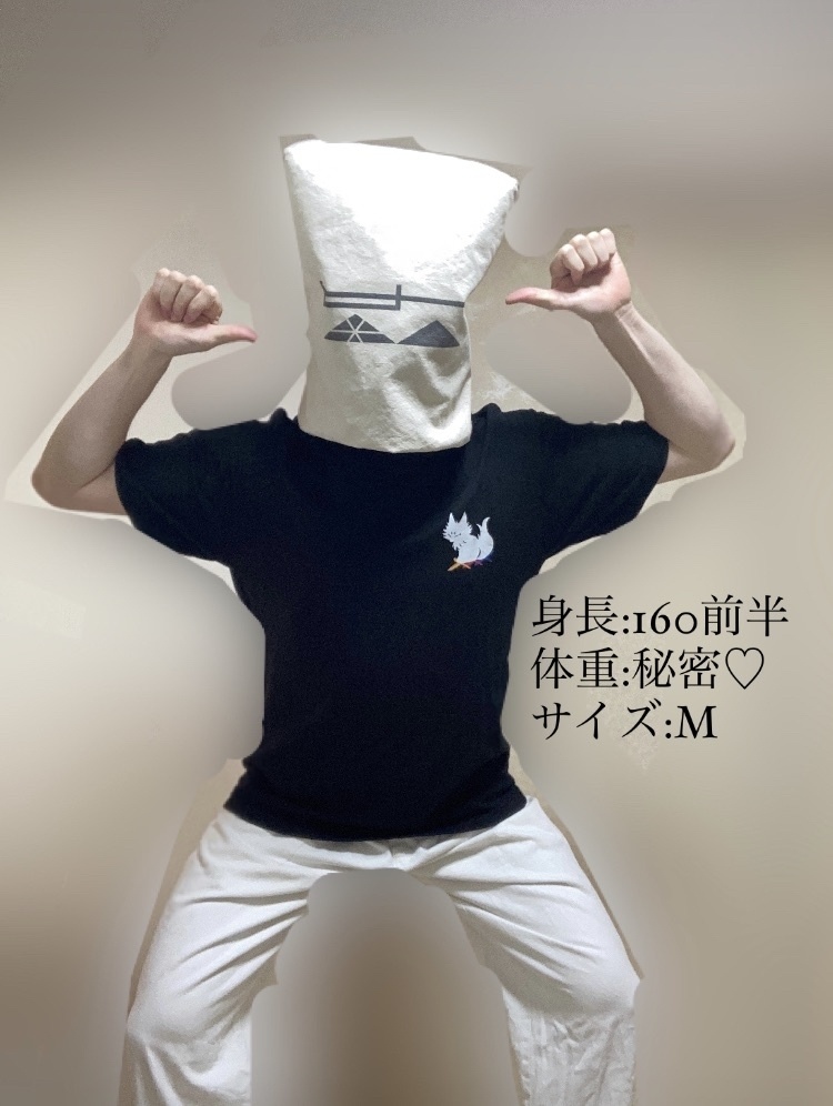 【2023誕生日グッズ】めゐぬ オリジナルTシャツ ブラック【再販】