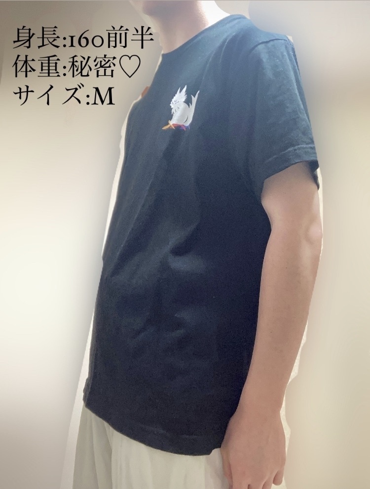 【2023誕生日グッズ】めゐぬ オリジナルTシャツ ブラック【再販】