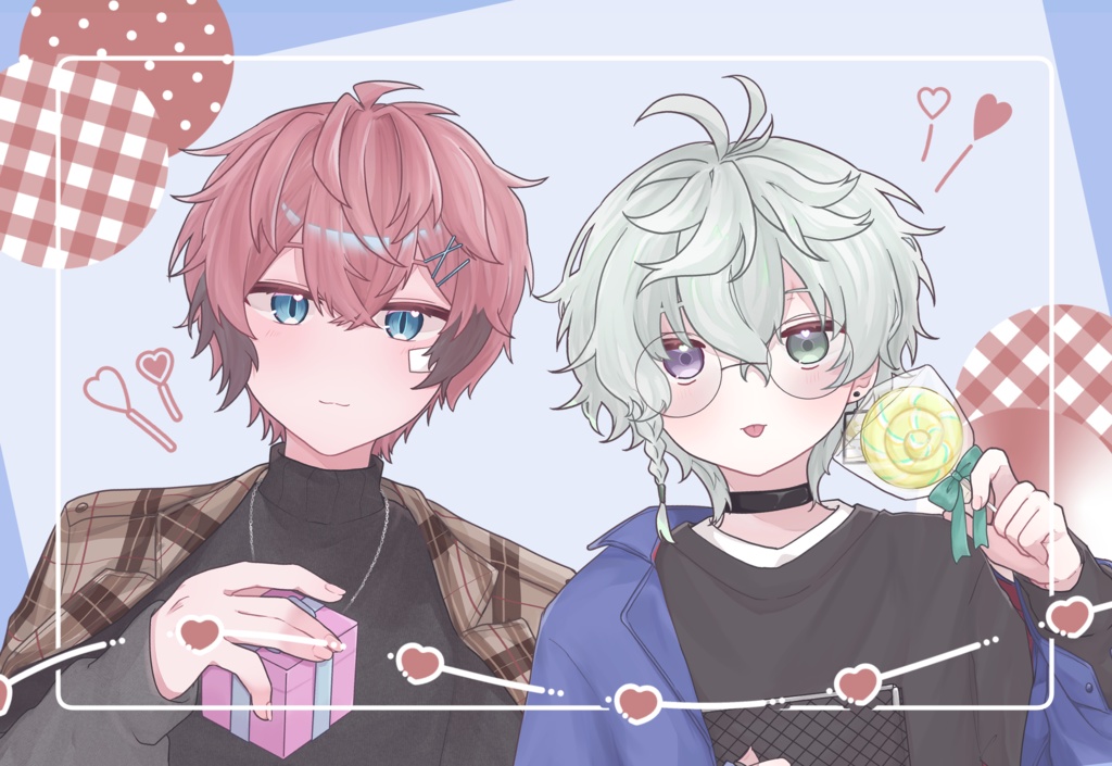 きゅんぶろぽすか・すてっかーせっと