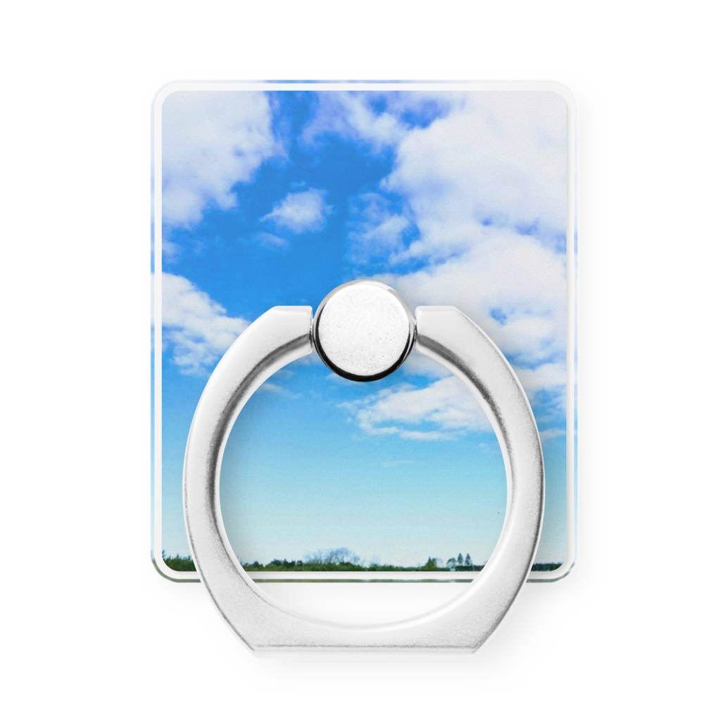 空のスマホリング