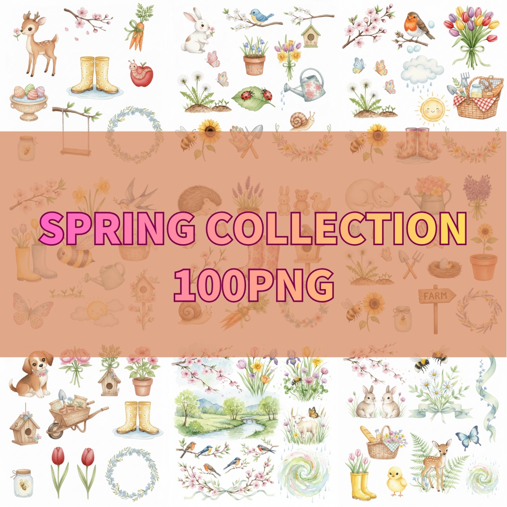 Spring collection 100png 