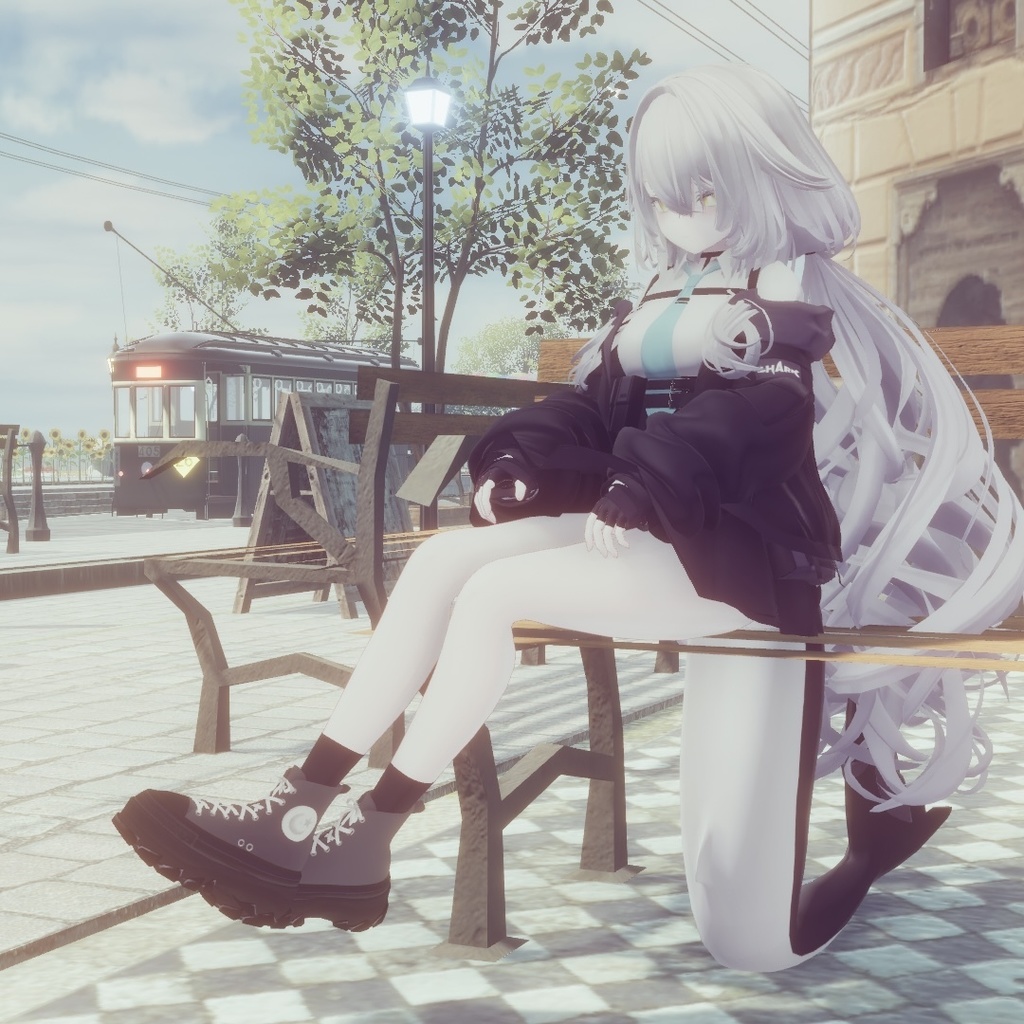 【3D衣装】あつぞこスニーカー【rurune】【Milfy】【Rusk】