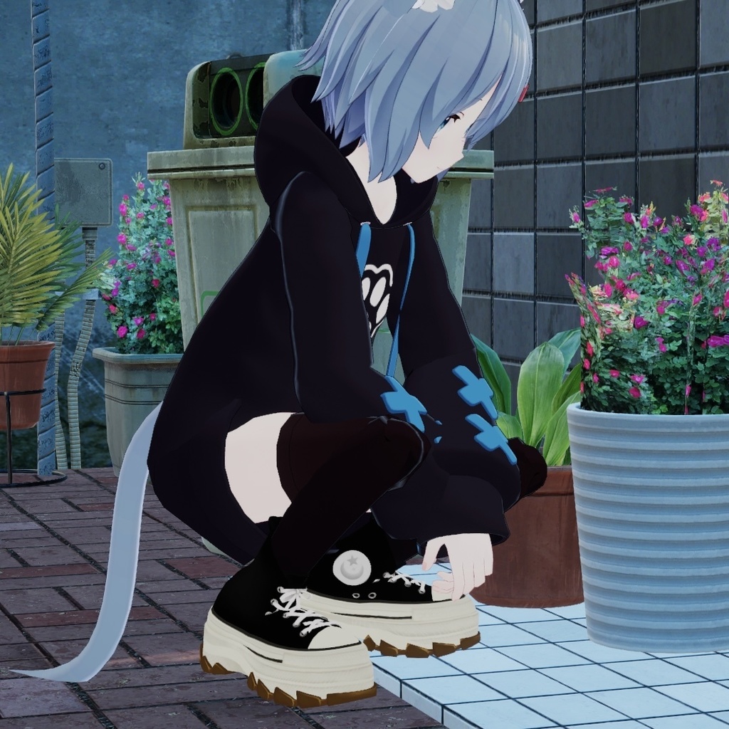 【3D衣装】あつぞこスニーカー【rurune】【Milfy】【Rusk】