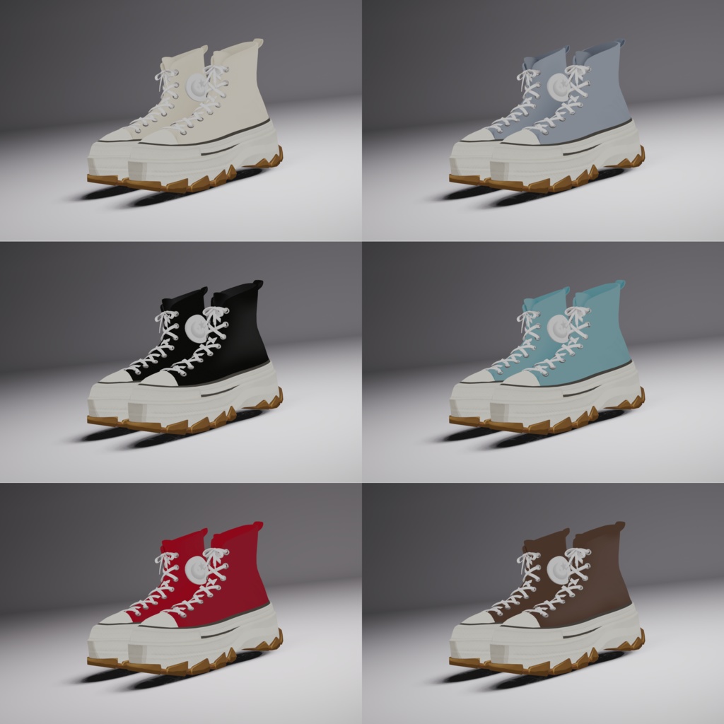 【3D衣装】あつぞこスニーカー【rurune】【Milfy】【Rusk】