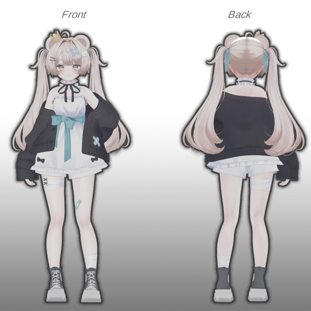 【3D衣装】あつぞこスニーカー【rurune】【Milfy】【Rusk】