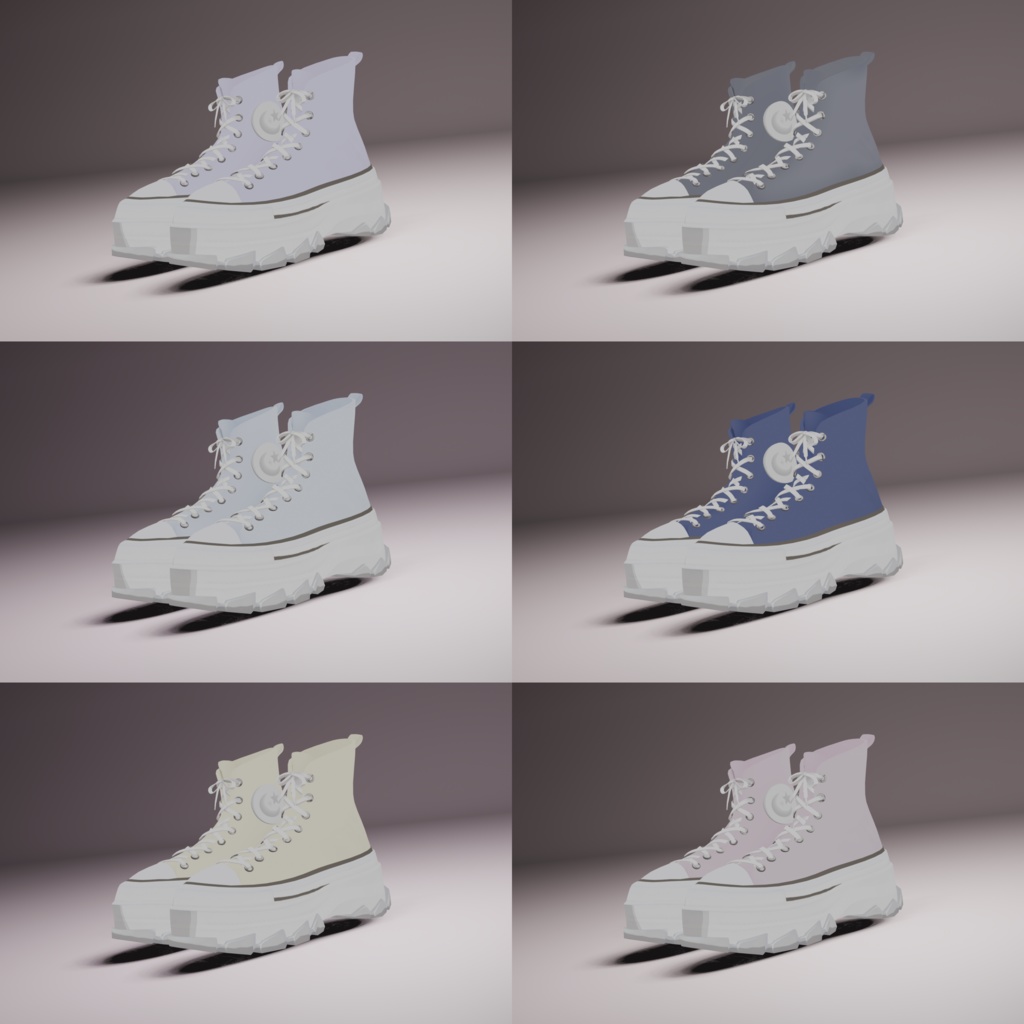 【3D衣装】あつぞこスニーカー【rurune】【Milfy】【Rusk】