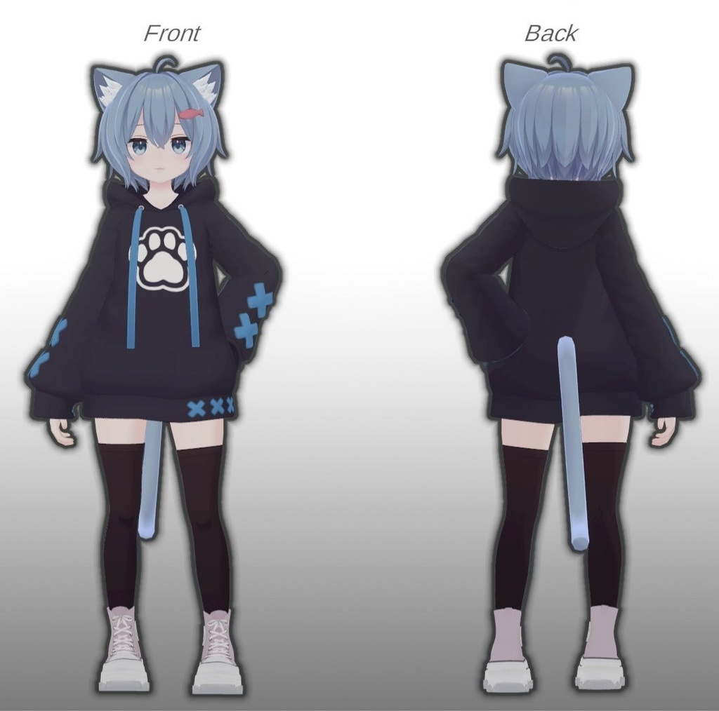 【3D衣装】あつぞこスニーカー【rurune】【Milfy】【Rusk】