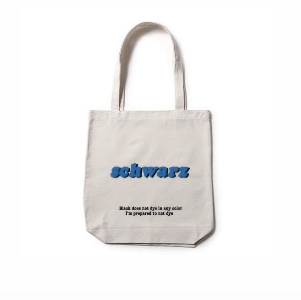 SCHWARZ LOGO TOTE BAG