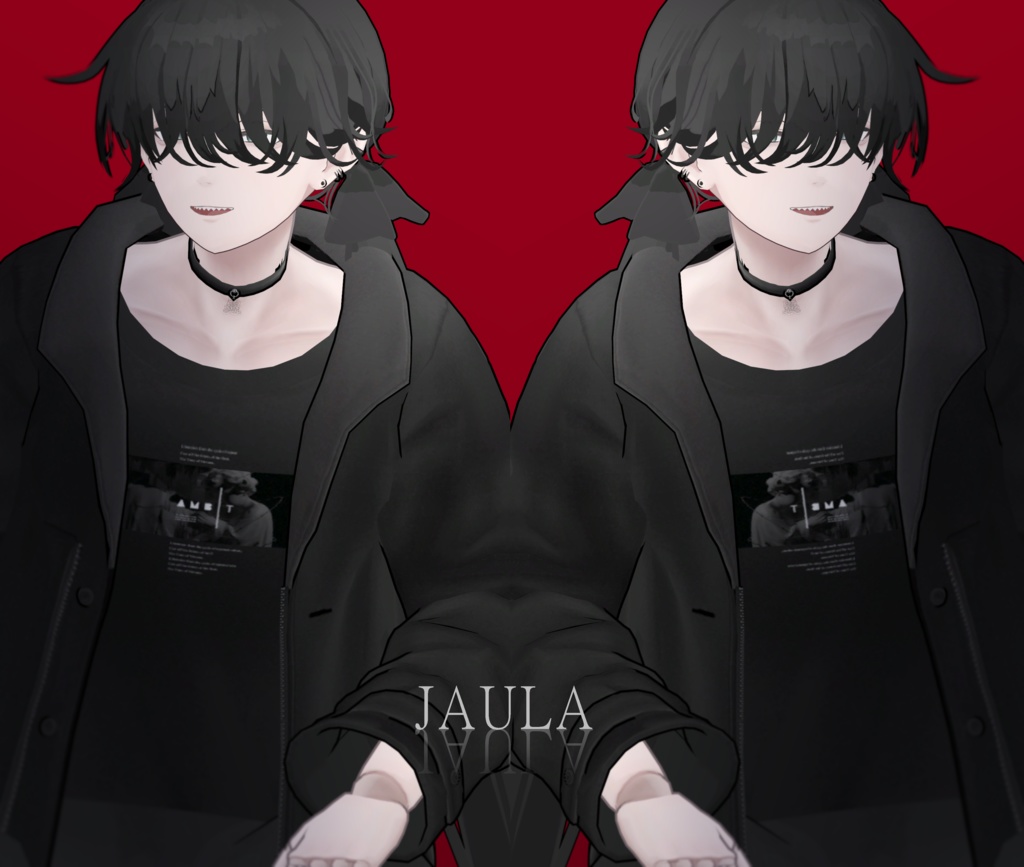 男性用ツインテール