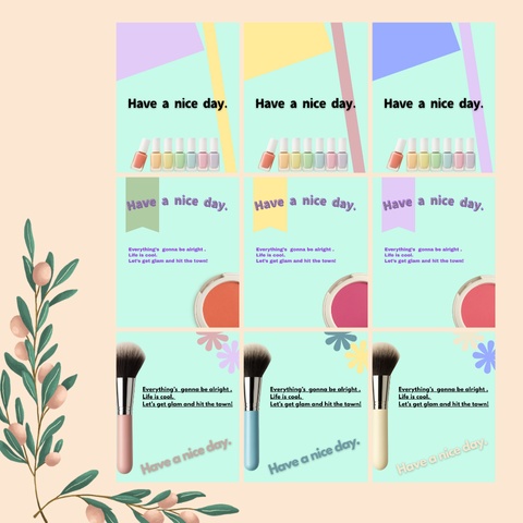Instagram投稿用テンプレート【MAKE UP】