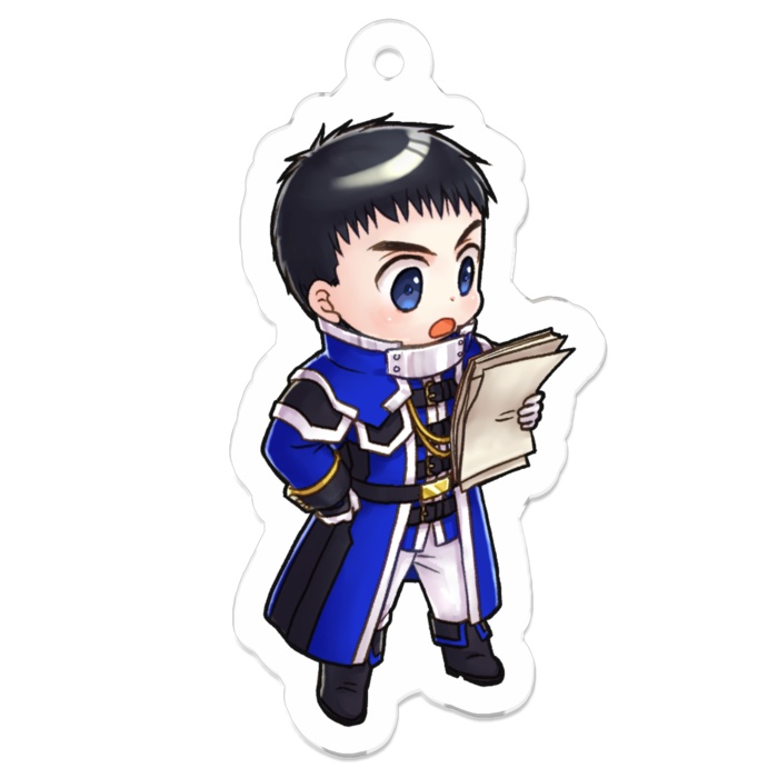 ヴィネット風アクリルキーホルダー