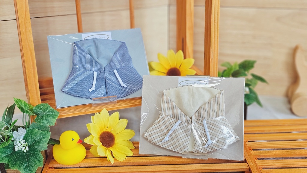 パーカーポンチョ(20cmぬい服)