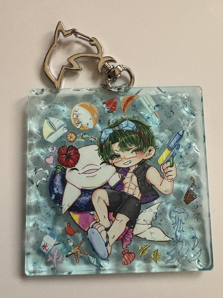 沙明＆オトメ水面アクキー