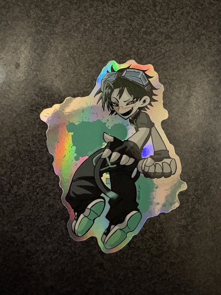 グノーシア 沙明 ダイカットシール ステッカー サイバーパンク