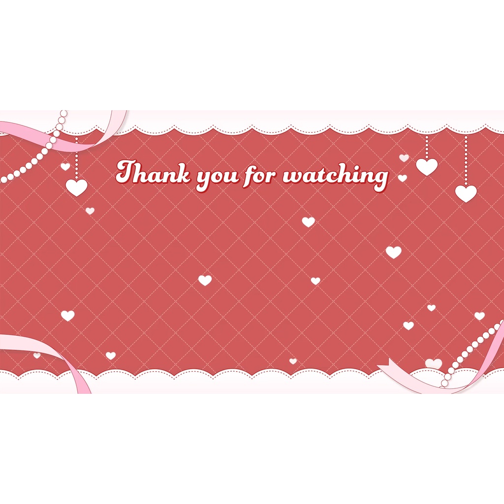 Youtubeのエンドカード素材