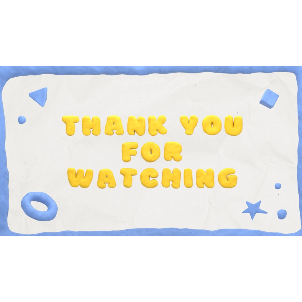 Youtubeのエンドカード素材