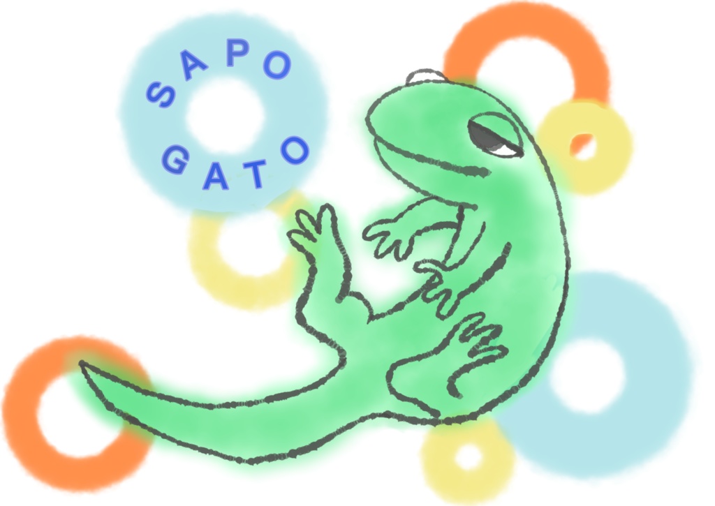 とかげさんっぽいものトート