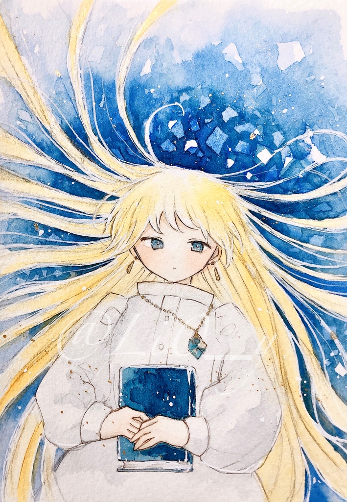 君のスパークルサインドローイング3点