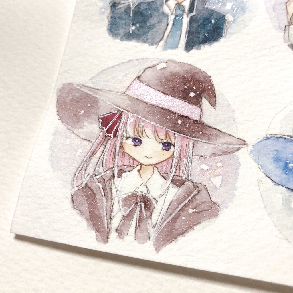 魔法使いのミニミニ原画10種(額なし)