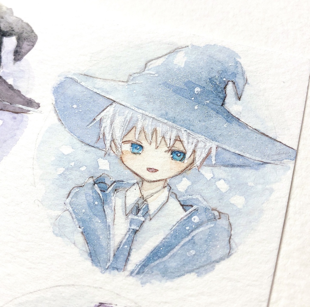 魔法使いのミニミニ原画10種(額なし)