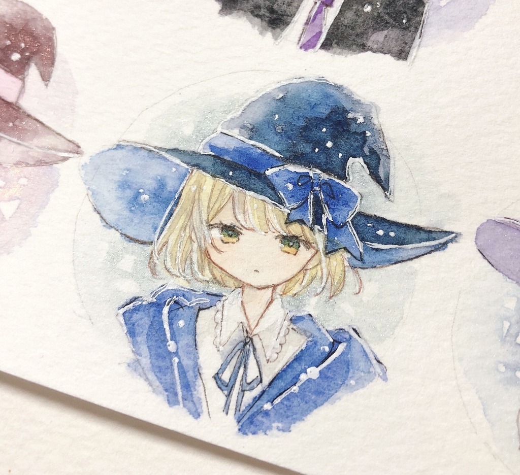 魔法使いのミニミニ原画10種(額なし)