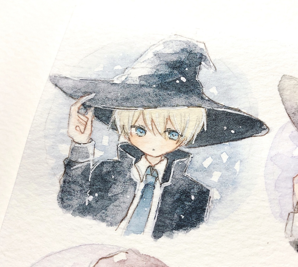 魔法使いのミニミニ原画10種(額なし)