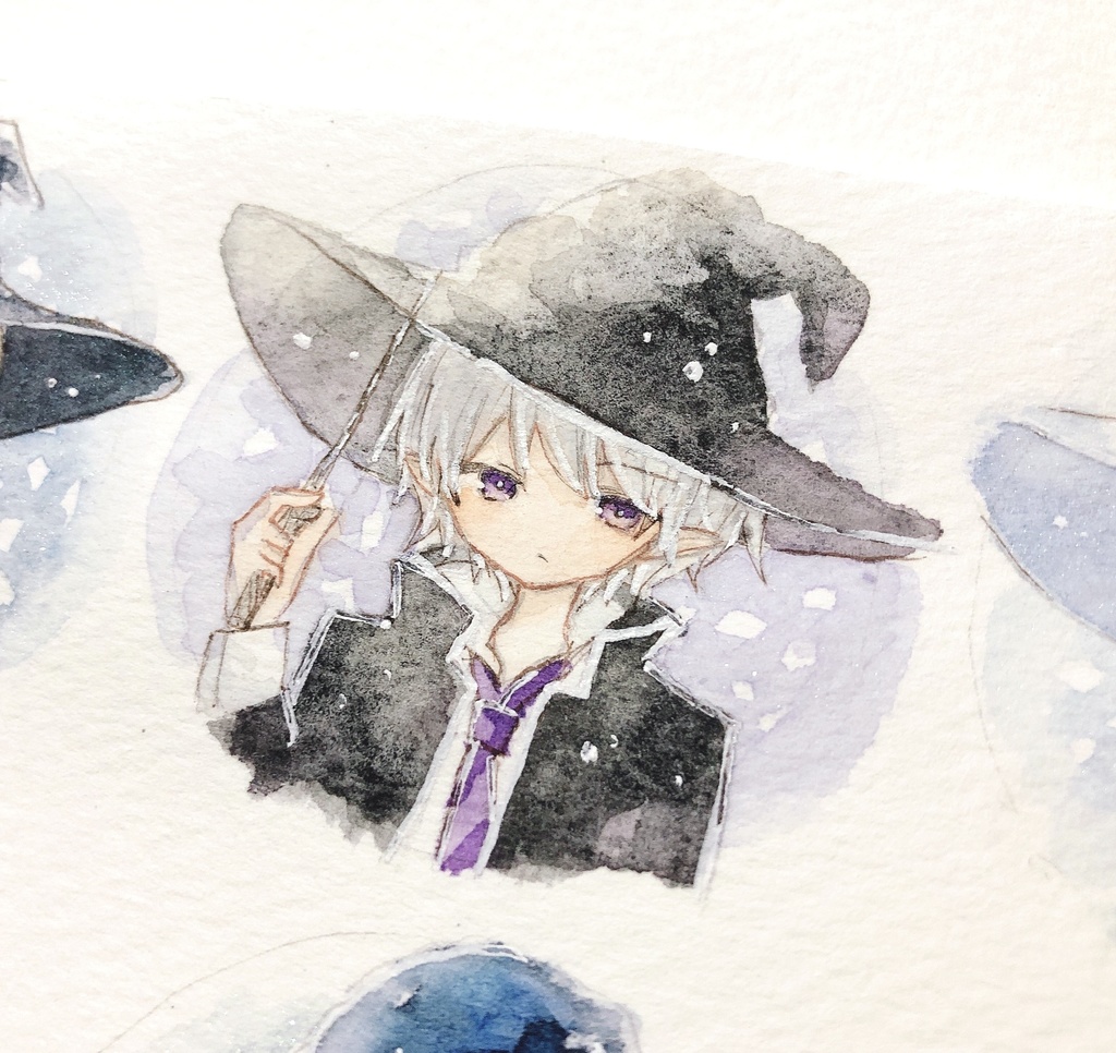 魔法使いのミニミニ原画10種(額なし)