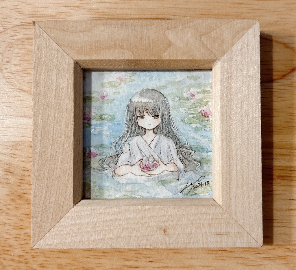 【新作】名画モチーフミニ原画 8種