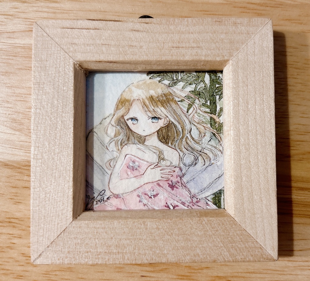 【新作】名画モチーフミニ原画 8種