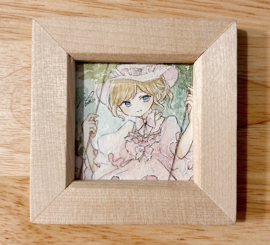 【新作】名画モチーフミニ原画 8種