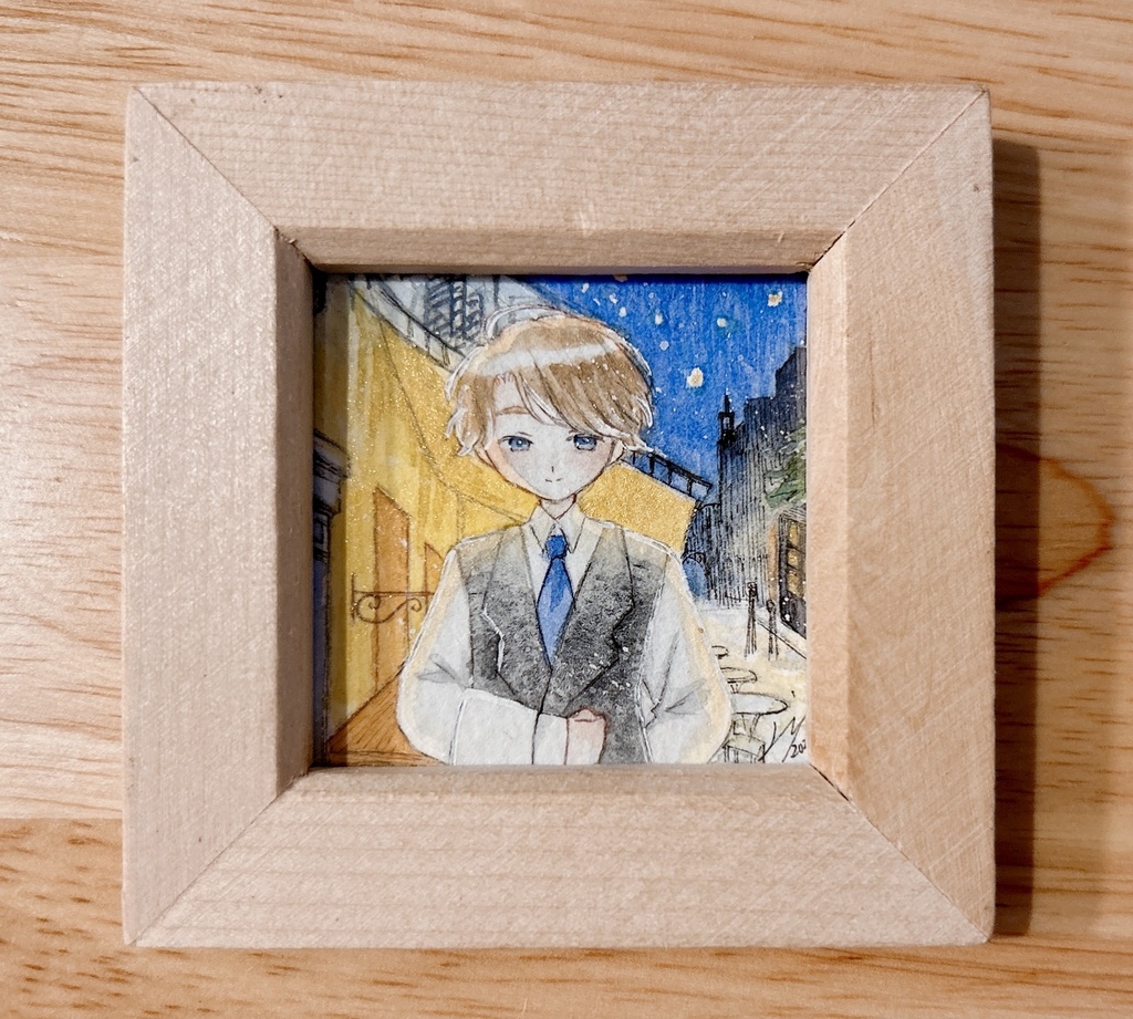 【新作】名画モチーフミニ原画 8種