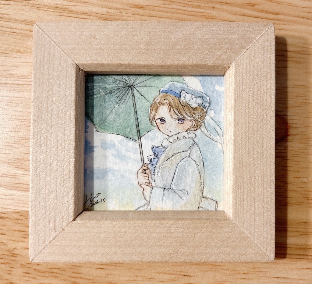 【新作】名画モチーフミニ原画 8種