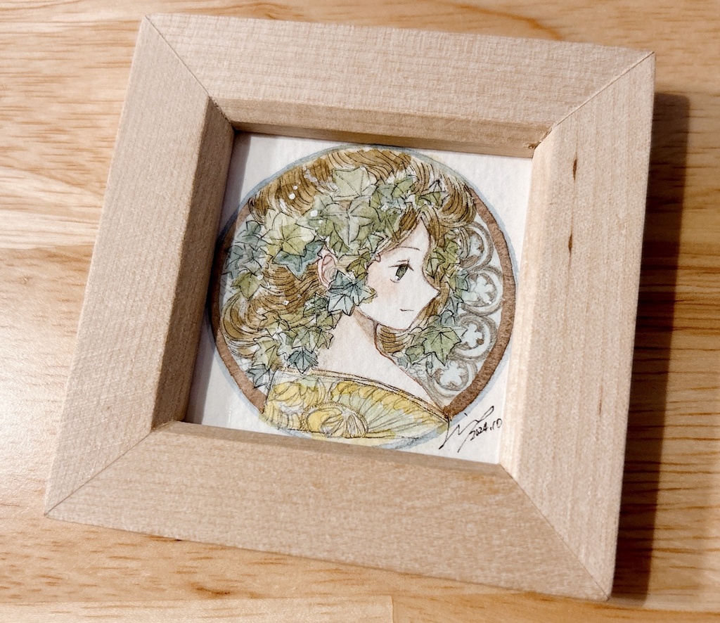 【新作】名画モチーフミニ原画 8種