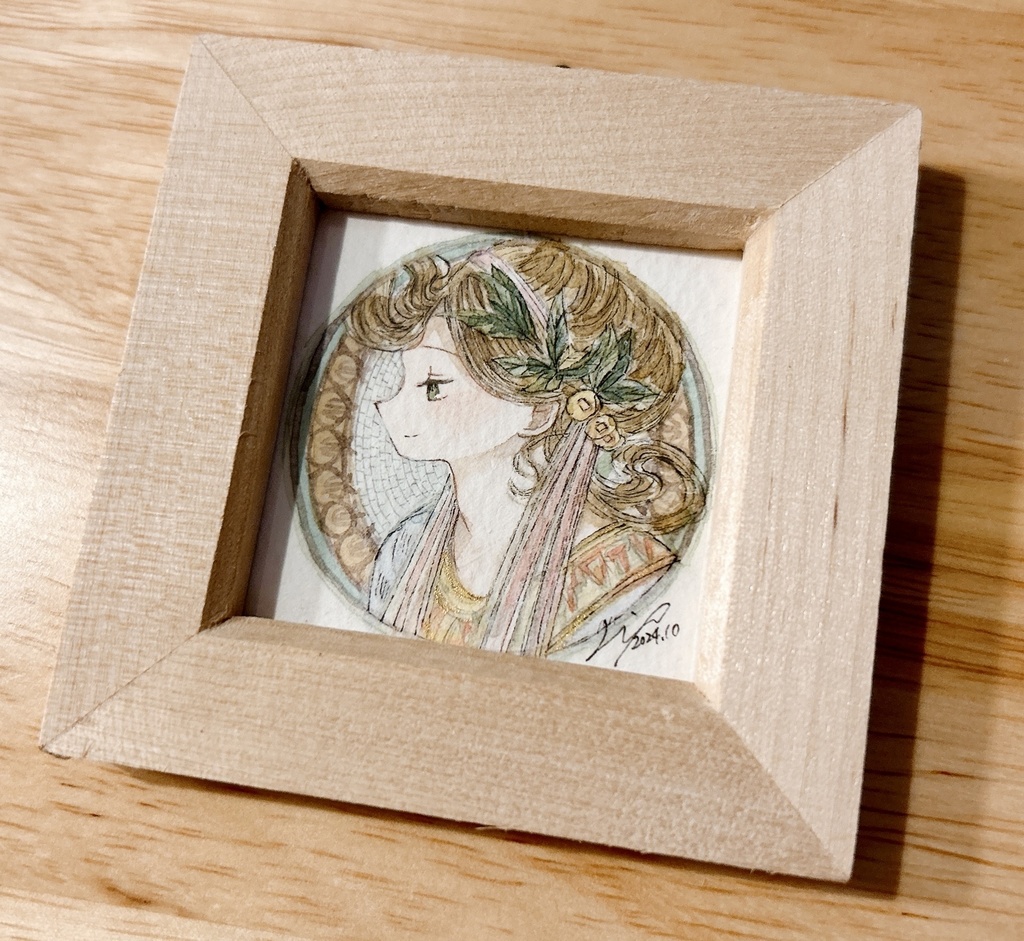 【新作】名画モチーフミニ原画 8種