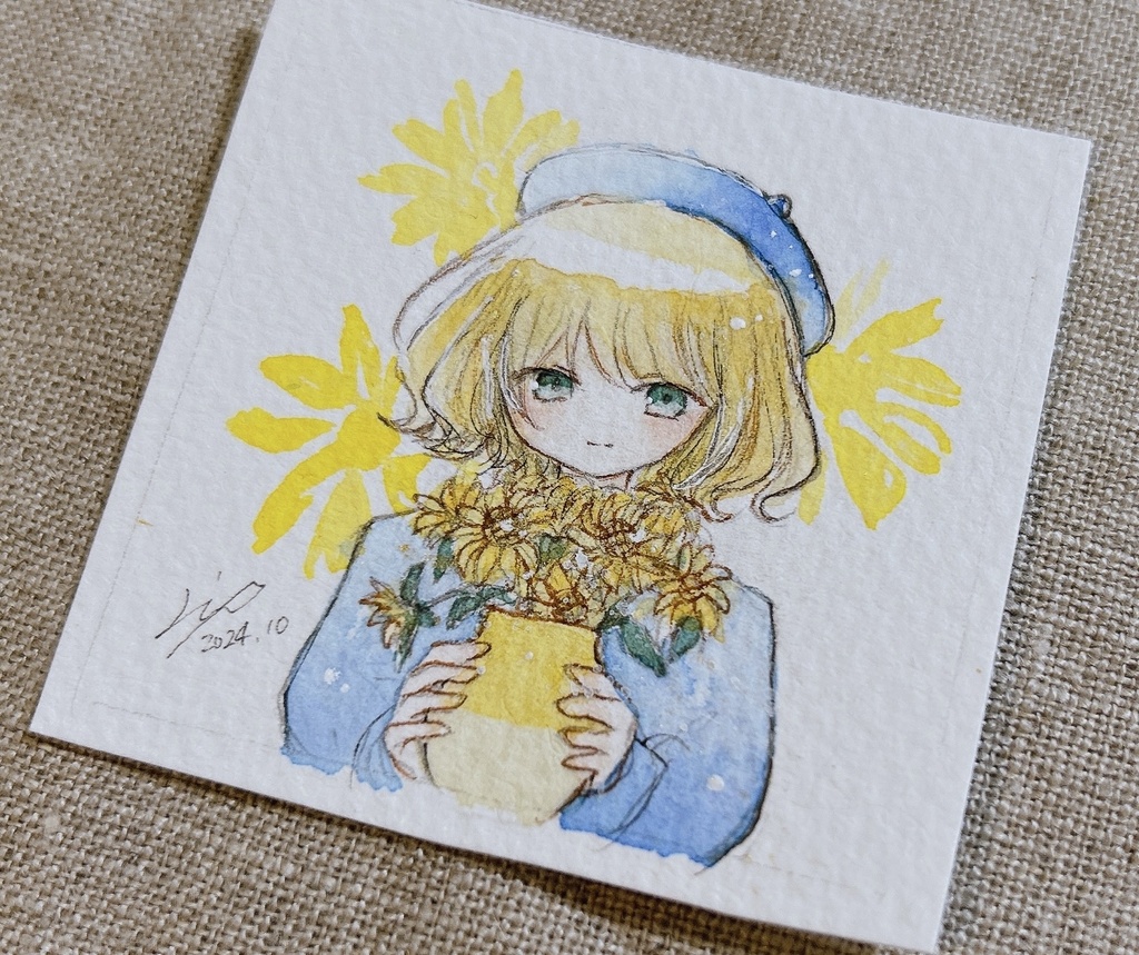 秋のミニミニ原画 6種