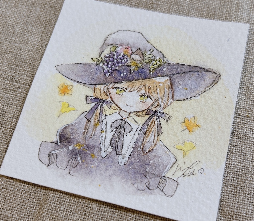 秋のミニミニ原画 6種