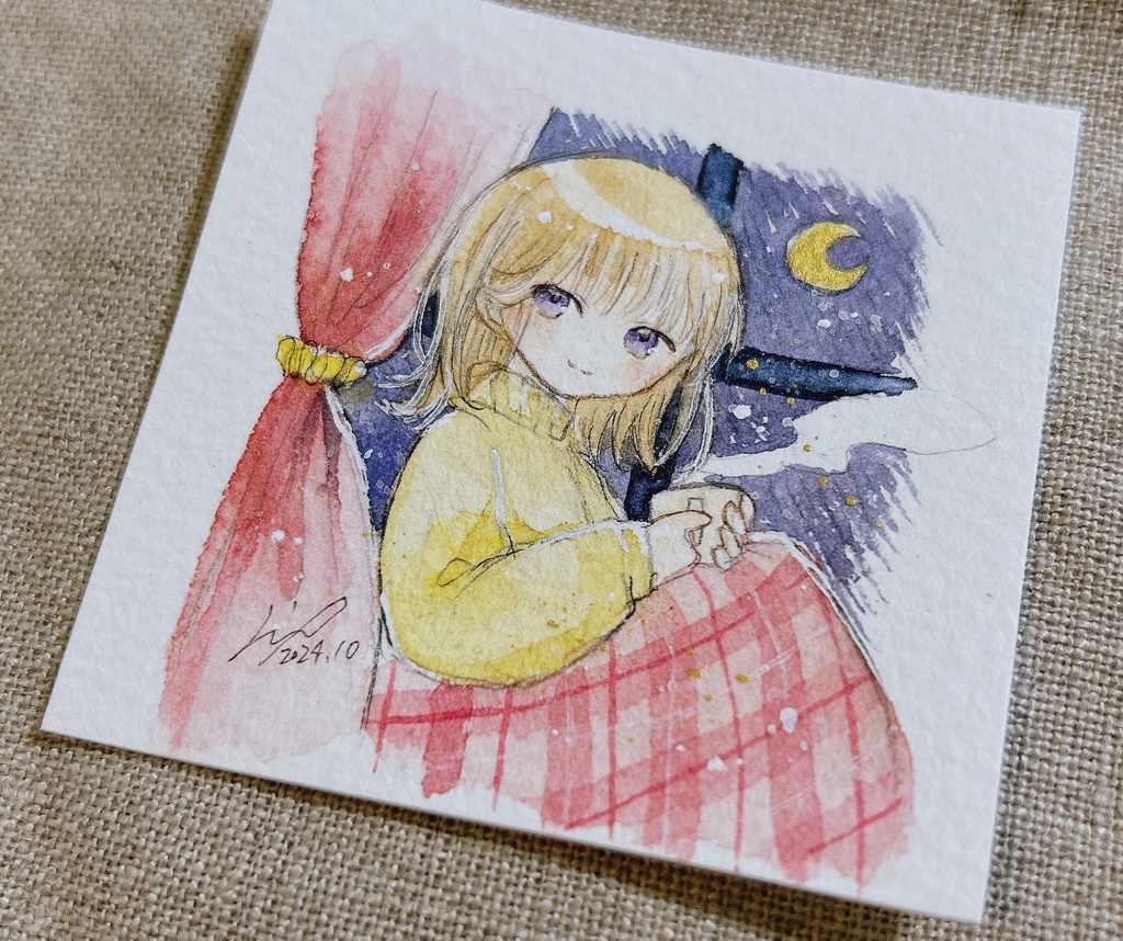 秋のミニミニ原画 6種