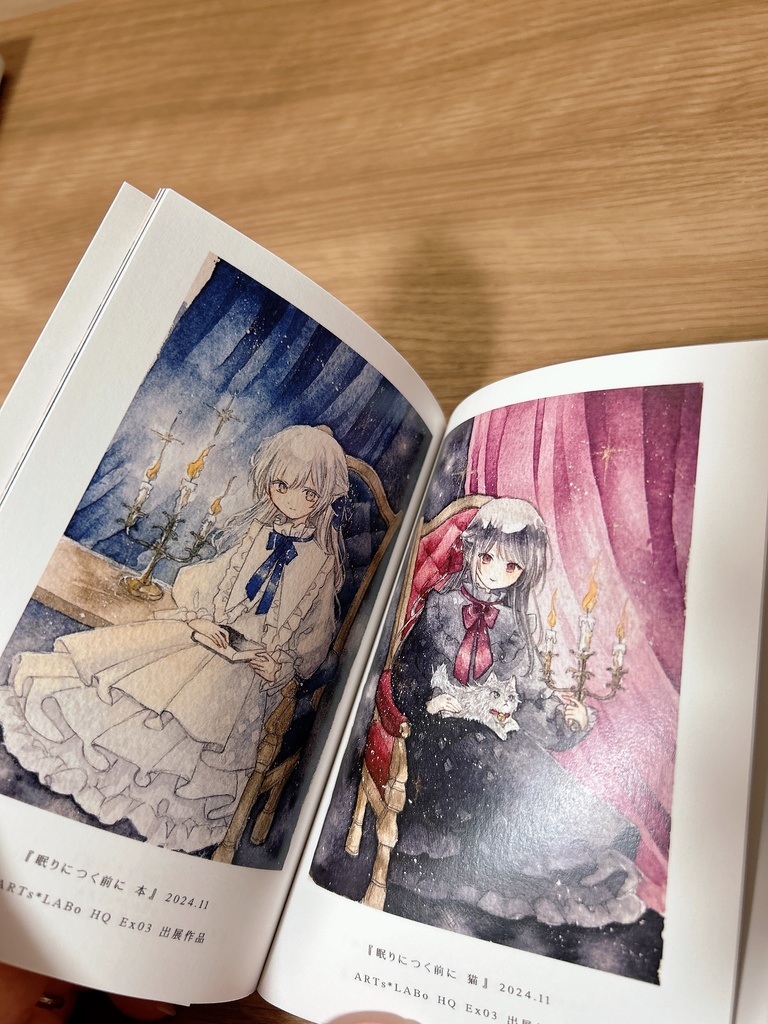 文庫サイズミニ画集 2024作品まとめ本 - CRADLE DREAM - BOOTH