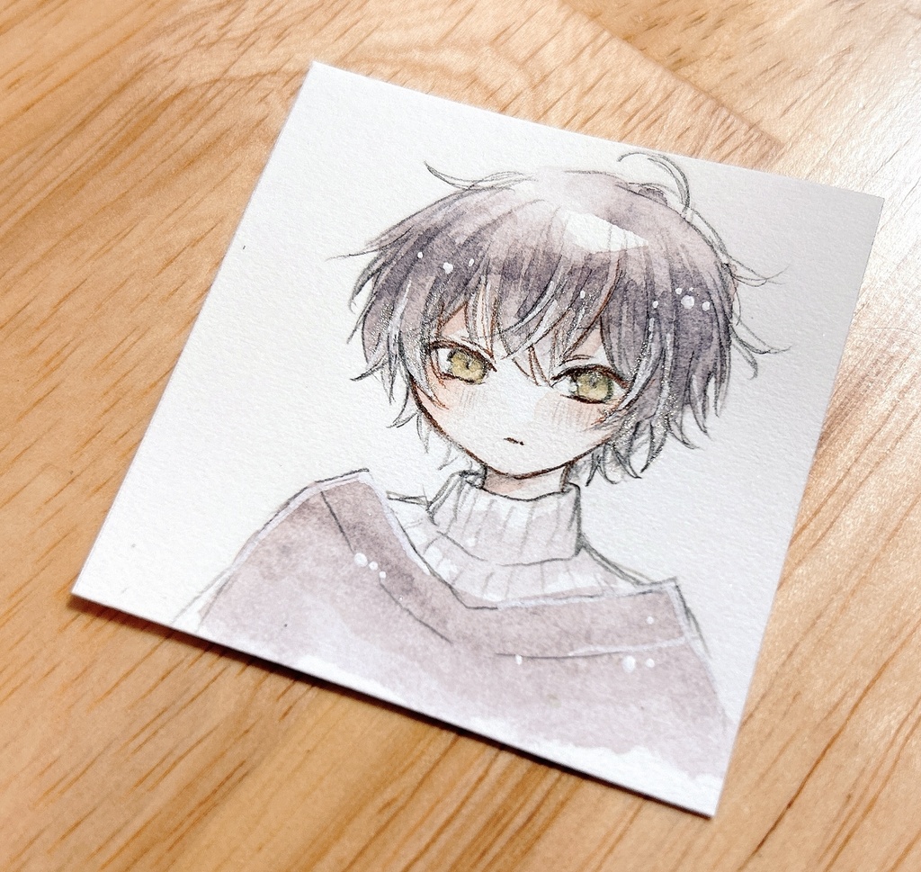 【新作】ミニ原画 5.5×5.5cmサイズ 全14種