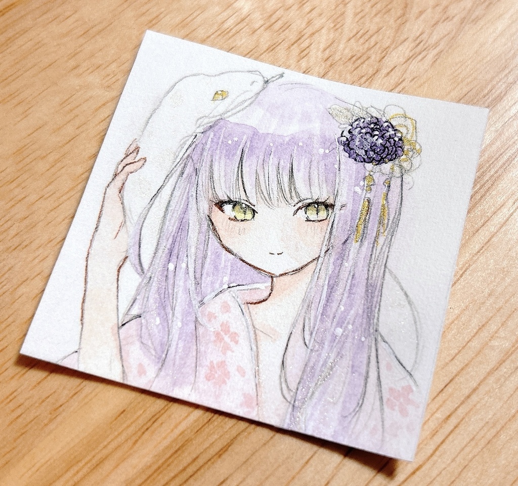 【新作】ミニ原画 5.5×5.5cmサイズ 全14種