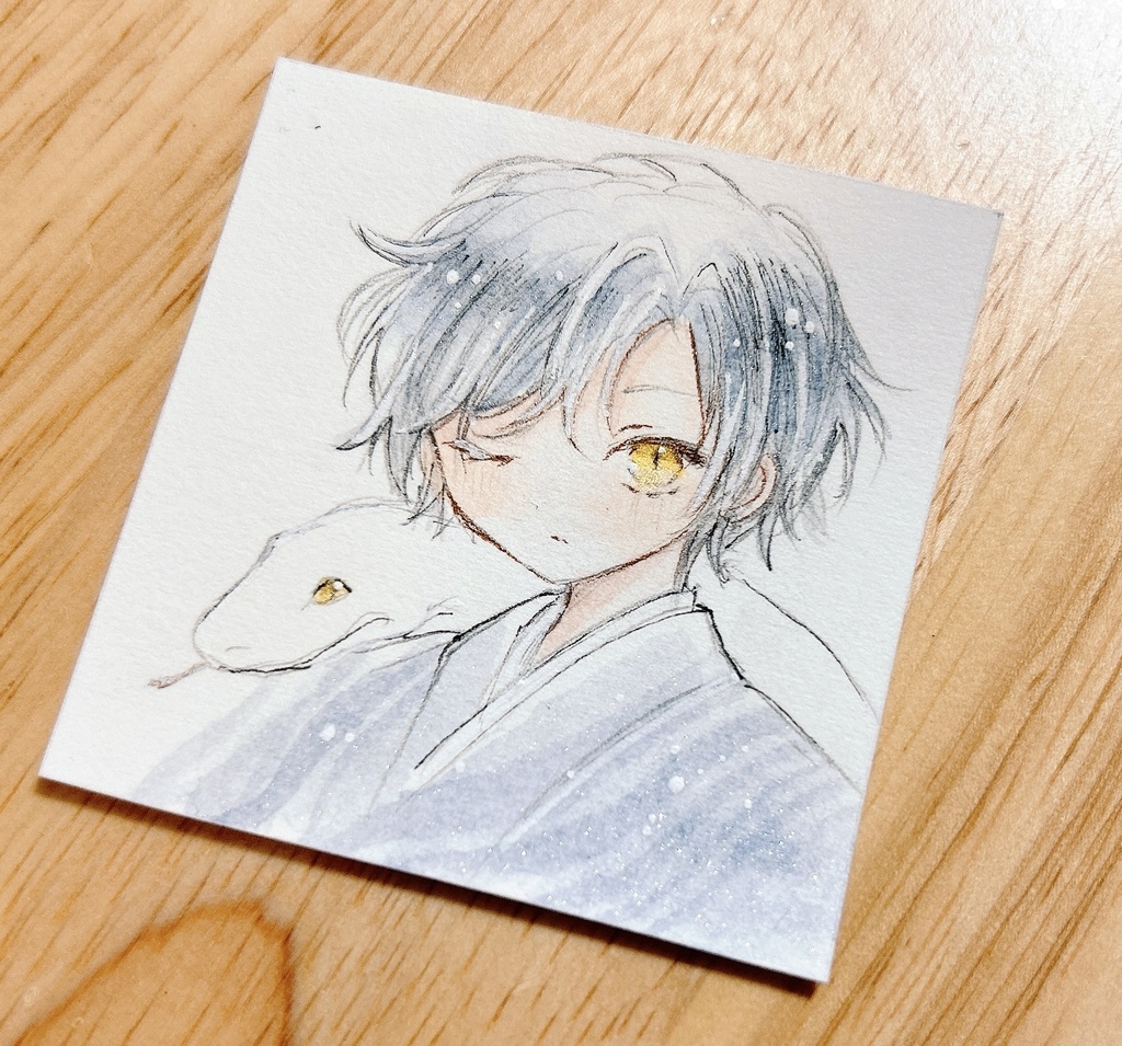 【新作】ミニ原画 5.5×5.5cmサイズ 全14種