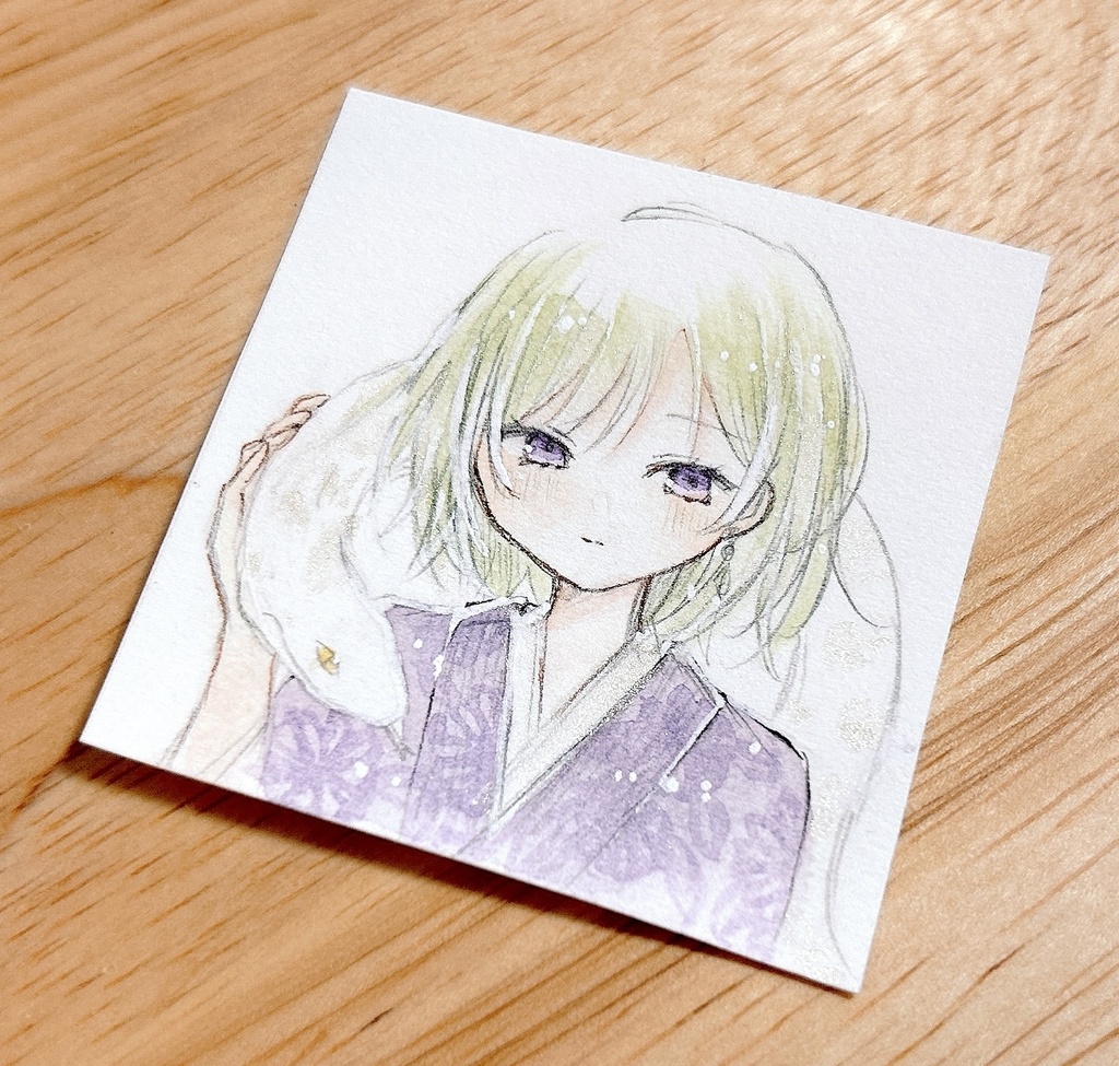 【新作】ミニ原画 5.5×5.5cmサイズ 全14種