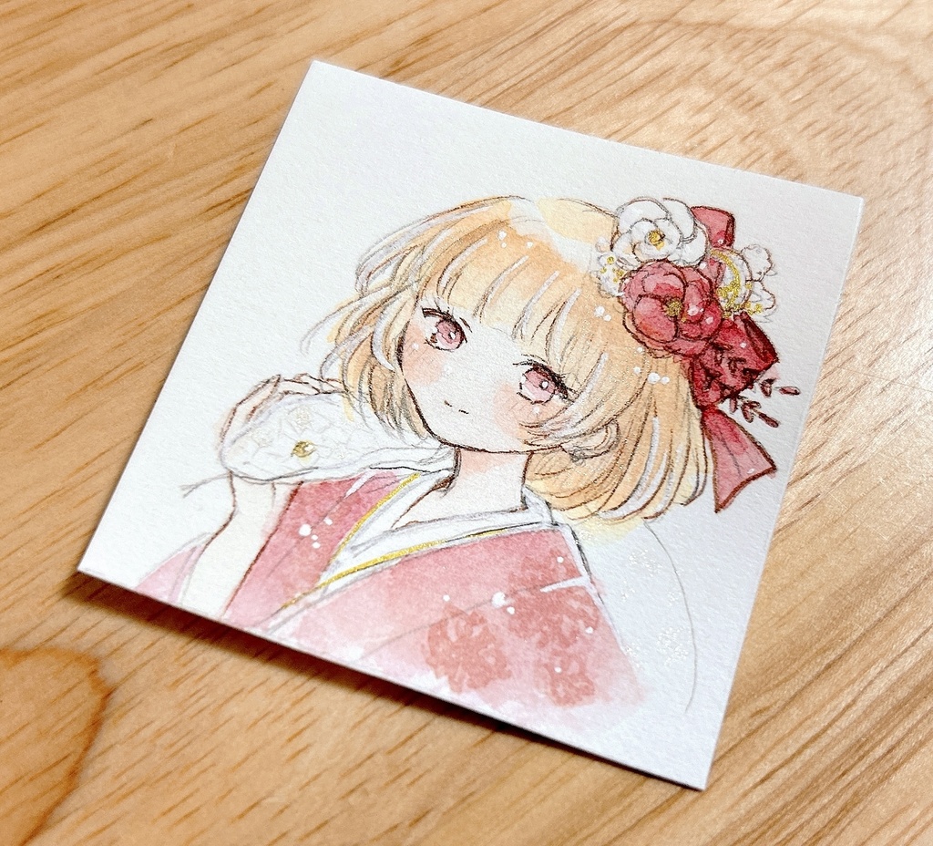【新作】ミニ原画 5.5×5.5cmサイズ 全14種