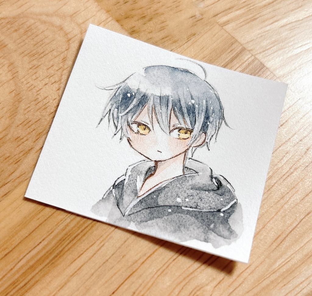 【新作】ミニミニ原画 5×5〜5×5.5cmサイズ 全然8種